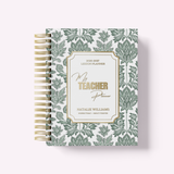 Teacher Planner 2026-2027 - Weekly & Monthly Academic Lesson Planner - Personalized - Paisley Garden - view 14