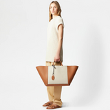 Double Up Large Shopping Bag in Brown