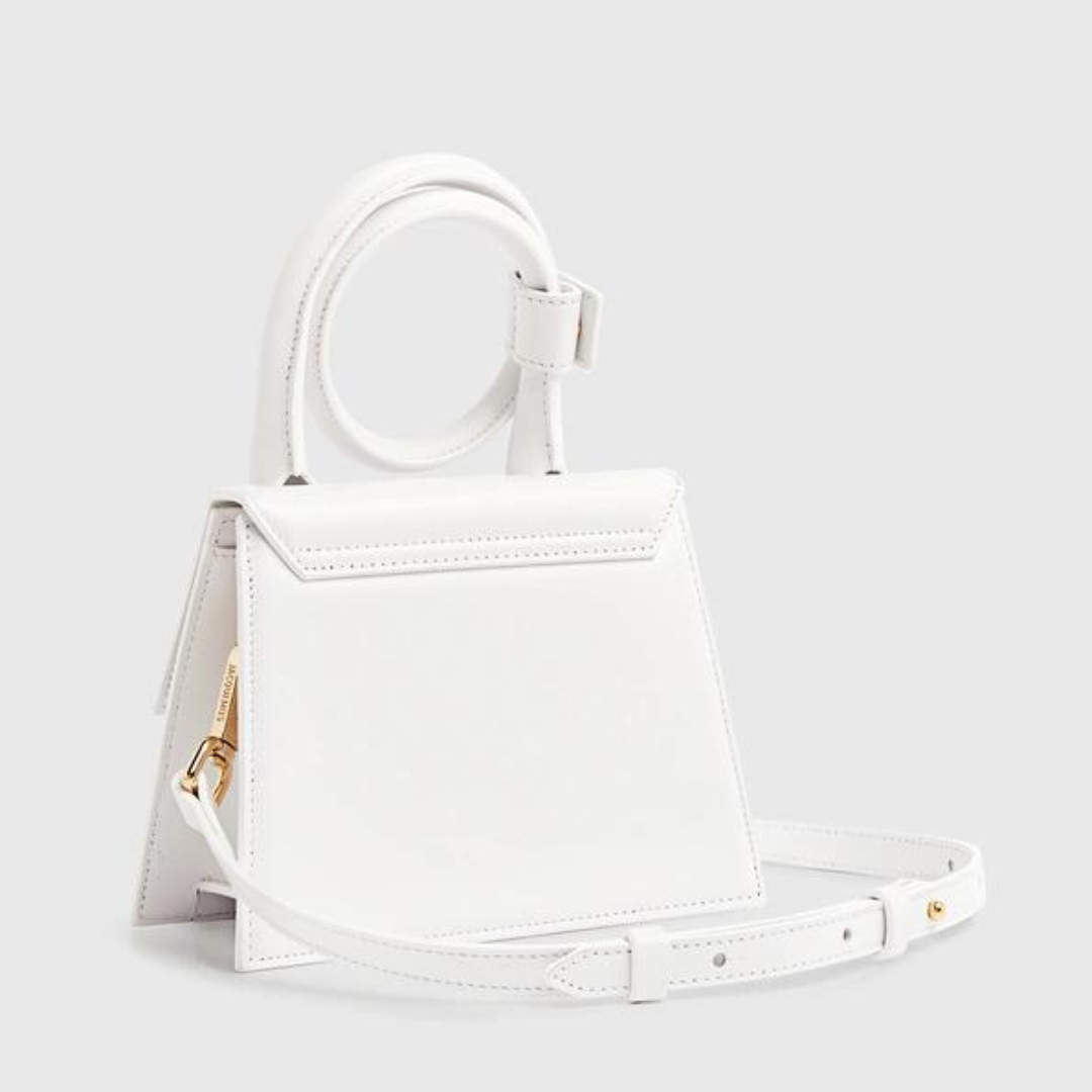 Le Chiquito Noeud Bag in White Handbags JACQUEMUS - LOLAMIR