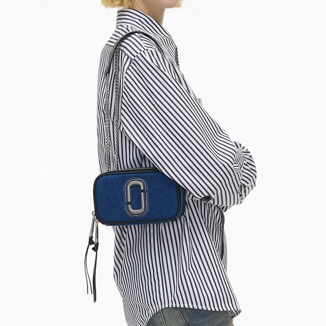 The Denim Chain Snapshot Bag