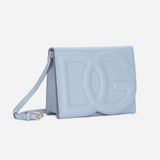 DG Logo Small Crossbody Bag in Light Blue