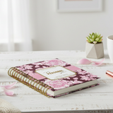 Dark Marigolds | Weekly Spiral Planner |  Custom Start Month |Pink
