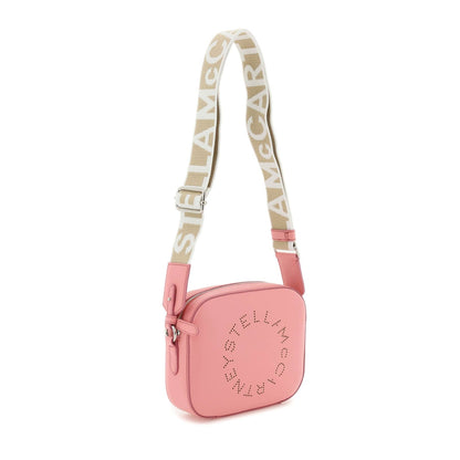Stella Logo Mini Bag in Bellini Rose Handbags STELLA MCCARTNEY - LOLAMIR