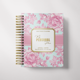 Light Marigolds | Weekly Spiral Planner |  Custom Start Month |Pink