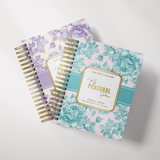 Light Marigolds | Weekly Spiral Planner |  Custom Start Month |Violet