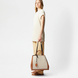 Double Up Large Shopping Bag in Brown