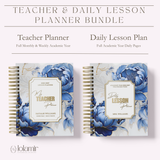 Teacher Planner 2026-2027, Monthly & Weekly High School Lesson Plan, Custom Spiral Hardcover, Academic Year, Back to School Teacher Gift  and companion daily lesson planner - view 13