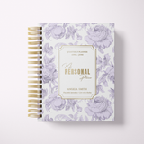 Quarterly | Dreamy Peonies | Daily Spiral Planner | Lilac