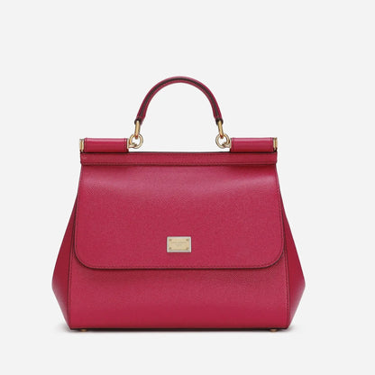Sicily Large handbag in Fuchsia Handbags DOLCE & GABBANA - LOLAMIR
