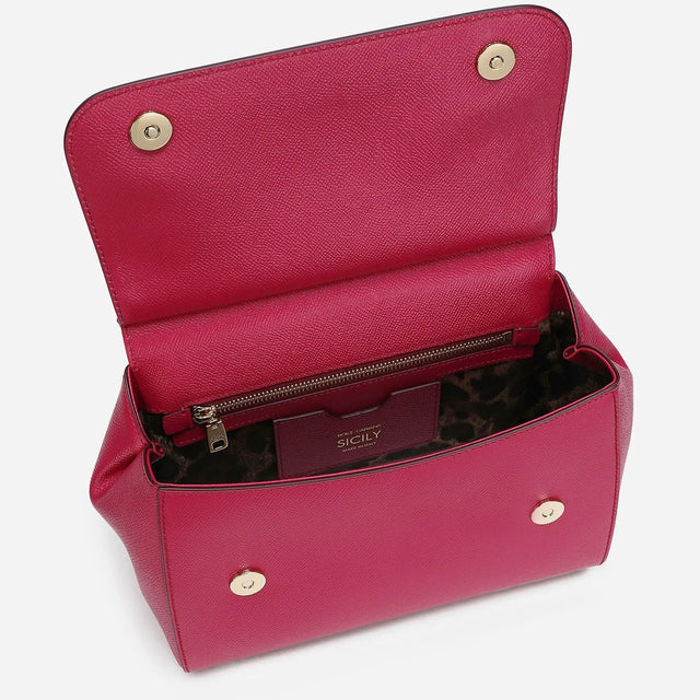 Sicily Large handbag in Fuchsia Handbags DOLCE & GABBANA - LOLAMIR