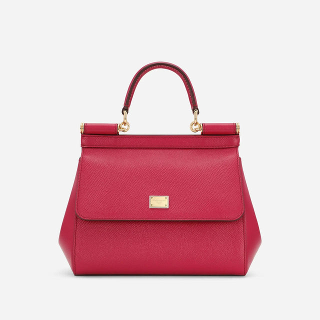 Sicily Medium Handbag in Fuchsia Handbags DOLCE & GABBANA - LOLAMIR