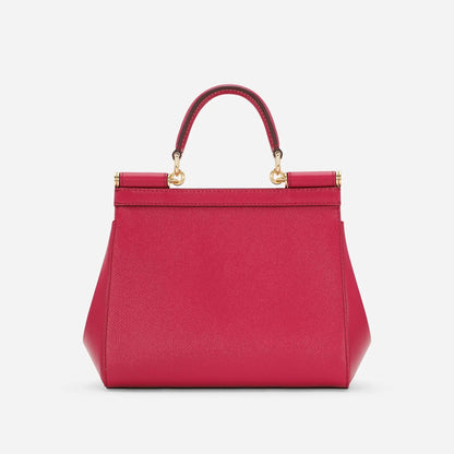Sicily Medium Handbag in Fuchsia Handbags DOLCE & GABBANA - LOLAMIR