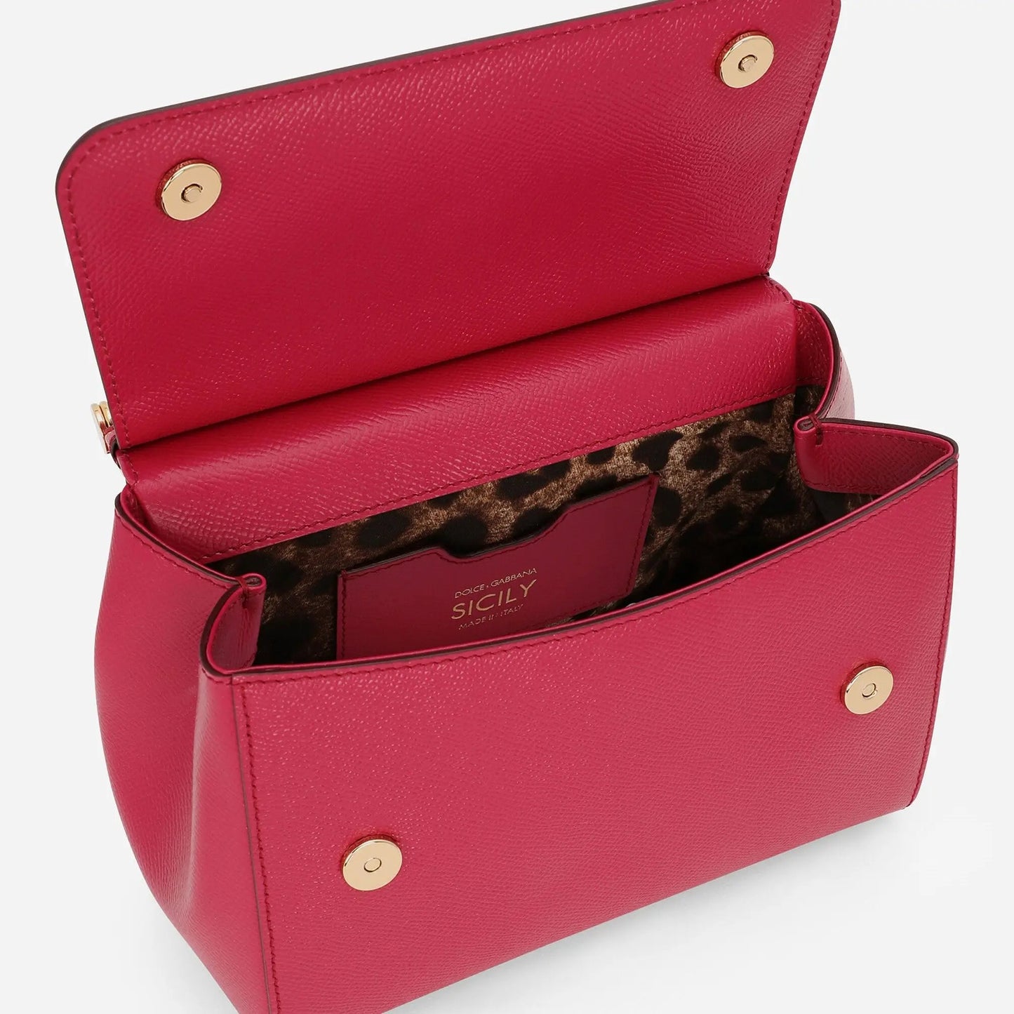 Sicily Medium Handbag in Fuchsia Handbags DOLCE & GABBANA - LOLAMIR