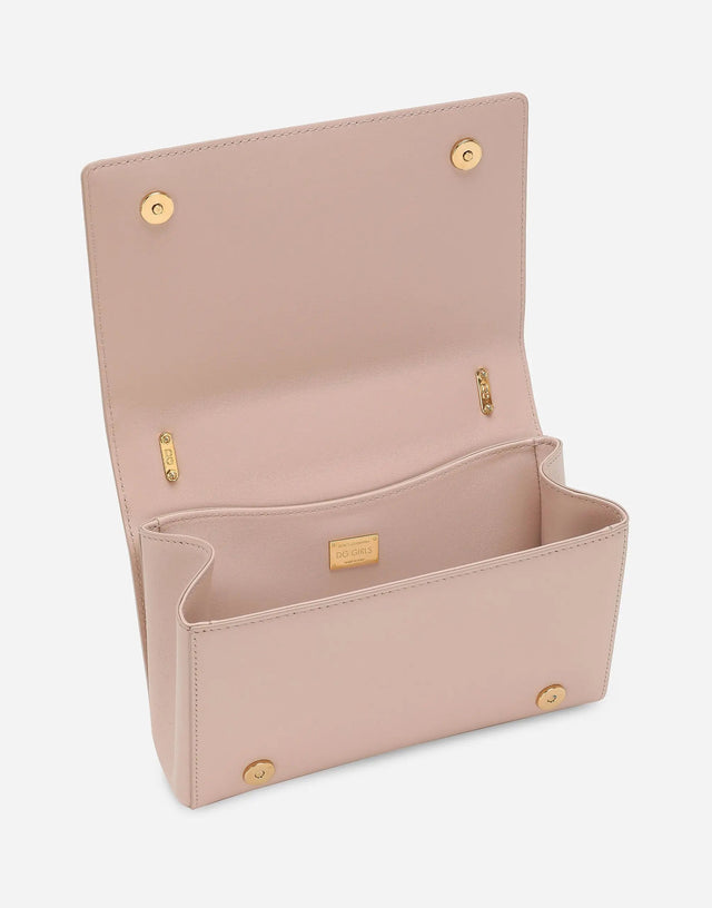 DG Girls Shoulder Bag in Pale Pink Handbags DOLCE & GABBANA - LOLAMIR