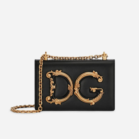 DG Girls Shoulder Bag in Black Handbags DOLCE & GABBANA - LOLAMIR
