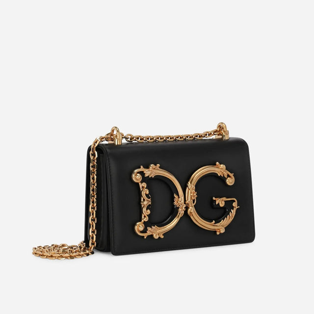 DG Girls Shoulder Bag in Black Handbags DOLCE & GABBANA - LOLAMIR