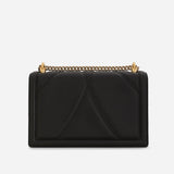 Devotion Quilted Large Shoulder Bag in Black Handbags DOLCE & GABBANA - LOLAMIR