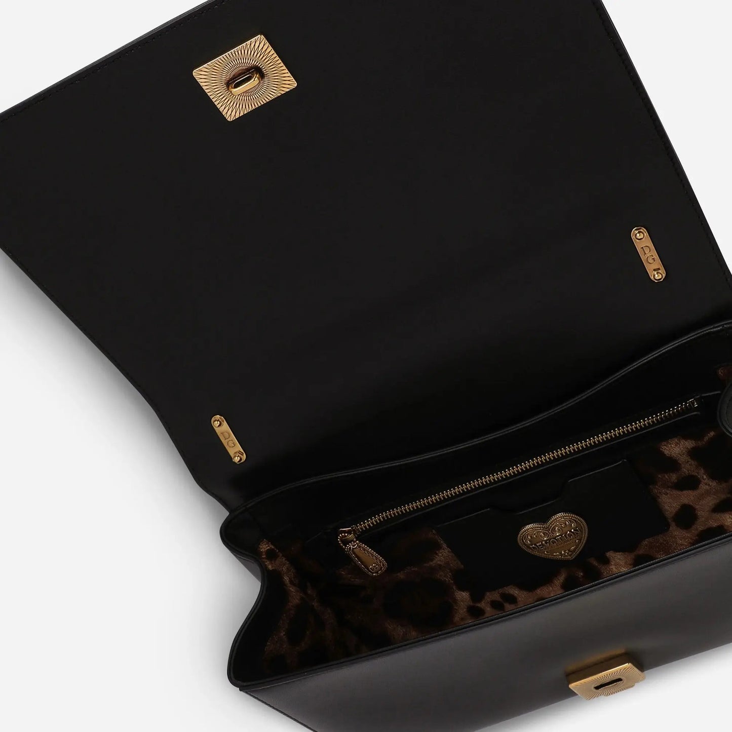 Devotion Quilted Large Shoulder Bag in Black Handbags DOLCE & GABBANA - LOLAMIR
