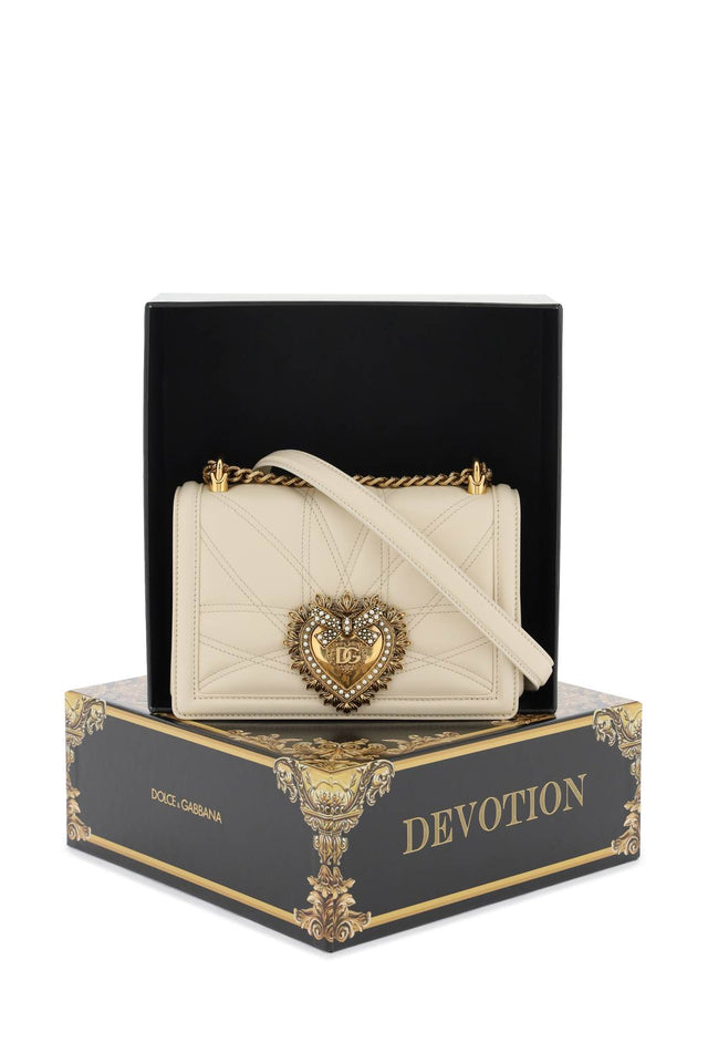 Devotion Medium Shoulder Bag in Cream