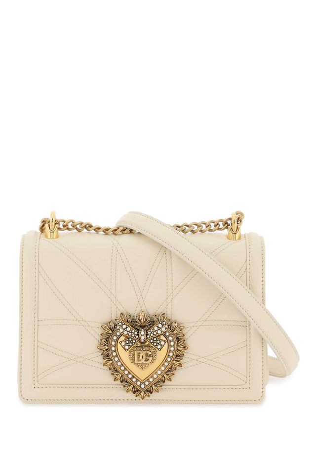 Devotion Medium Shoulder Bag in Cream