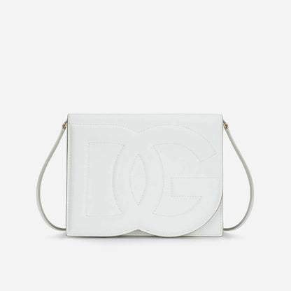 DG Logo Crossbody bag in White Handbags DOLCE & GABBANA - LOLAMIR
