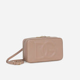 DG Logo Small Camera Bag in Pale Pink Handbags DOLCE & GABBANA - LOLAMIR