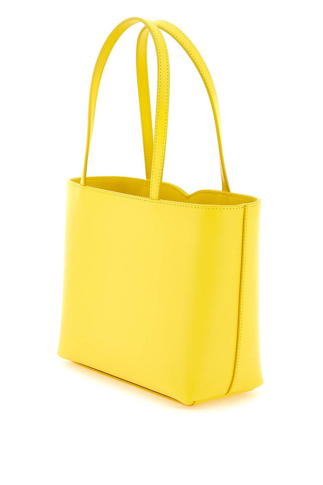 DG Logo Small Shopper in Yellow