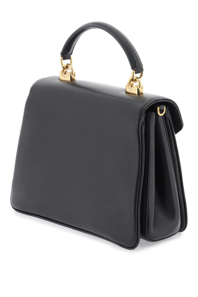 Devotion Medium Top Handle Bag in Black