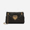 Devotion Soft Medium Shoulder Bag in Black Handbags DOLCE & GABBANA - LOLAMIR