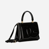 DG Logo Top-Handle bag in Black Handbags DOLCE & GABBANA - LOLAMIR