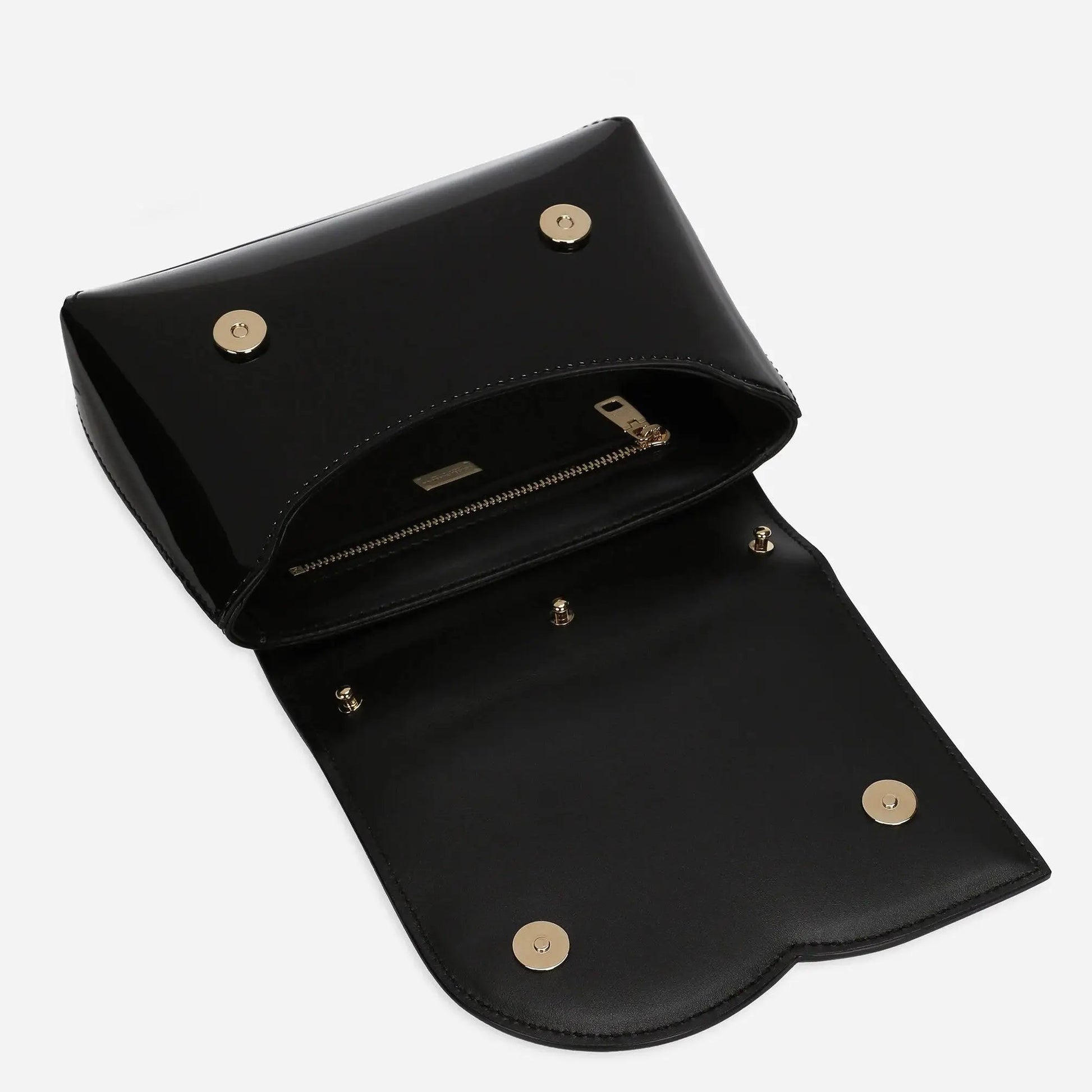 DG Logo Top-Handle bag in Black Handbags DOLCE & GABBANA - LOLAMIR
