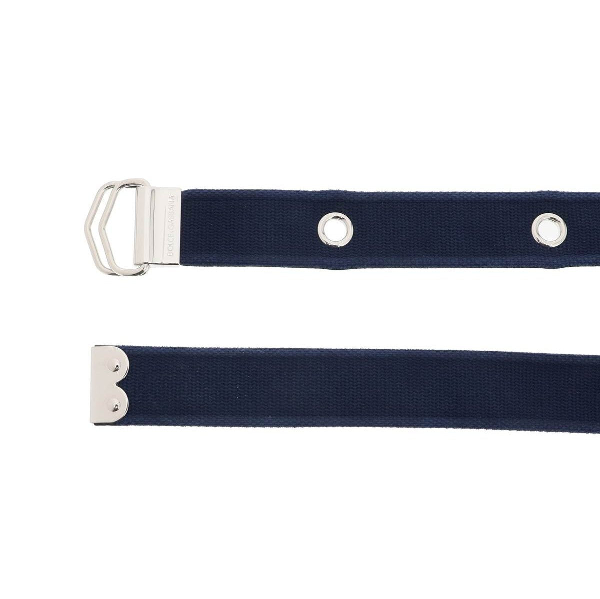 Logo Tape Belt In Ribbon