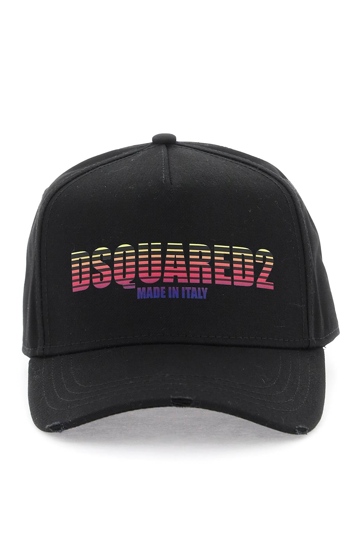 Baseball Cap With Gradient Logo