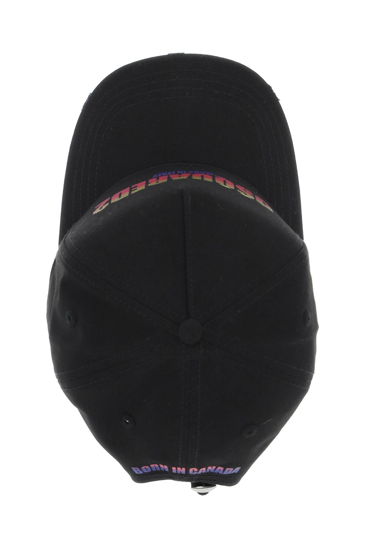 Baseball Cap With Gradient Logo