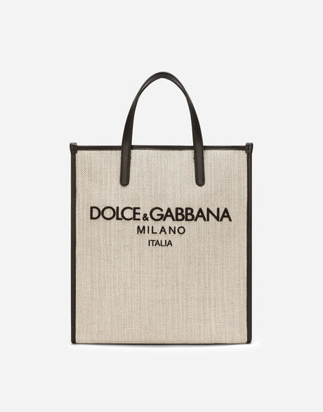 Small structured canvas shopper Handbags DOLCE & GABBANA - LOLAMIR