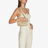 Bohemia Avenue Quilted Bag in Gold Handbags JIMMY CHOO - LOLAMIR