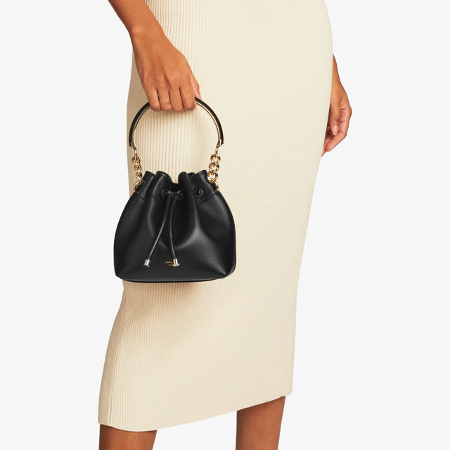 Bon Bon Bucket/S Bag in Black Handbags JIMMY CHOO - LOLAMIR