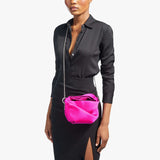 Bonny Satin Bag in Fuchsia Handbags JIMMY CHOO - LOLAMIR