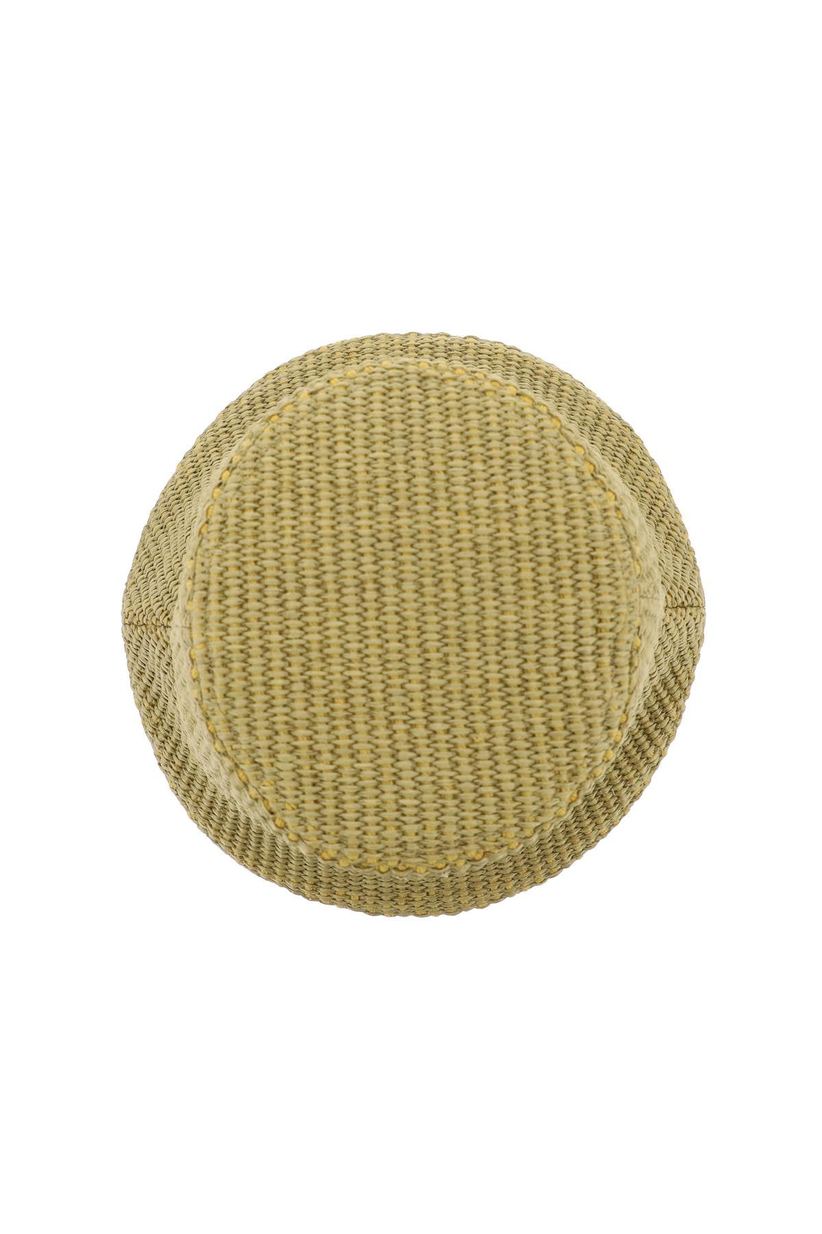 Raffia Effect Bucket Hat