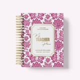 Teacher Planner 2026-2027 - Weekly & Monthly Academic Lesson Planner - Personalized - Paisley Garden - view 12