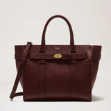 Small Zipped Bayswater in Oxblood Handbags MULBERRY - LOLAMIR