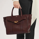 Small Zipped Bayswater in Oxblood Handbags MULBERRY - LOLAMIR