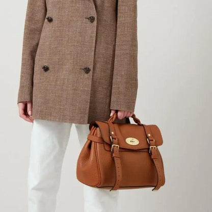 Alexa in Chestnut Handbags MULBERRY - LOLAMIR
