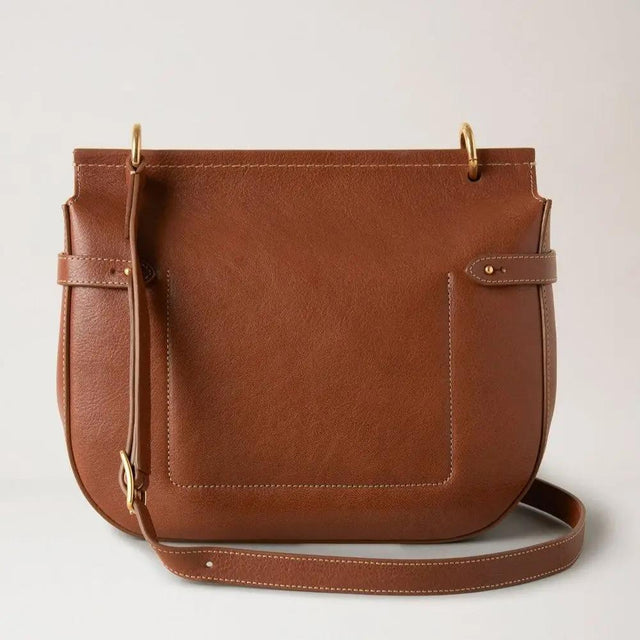 Soft Amberley Satchel in Oak Handbags MULBERRY - LOLAMIR