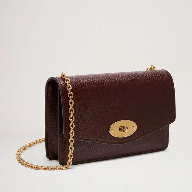 Small Darley in Oxblood Handbags MULBERRY - LOLAMIR