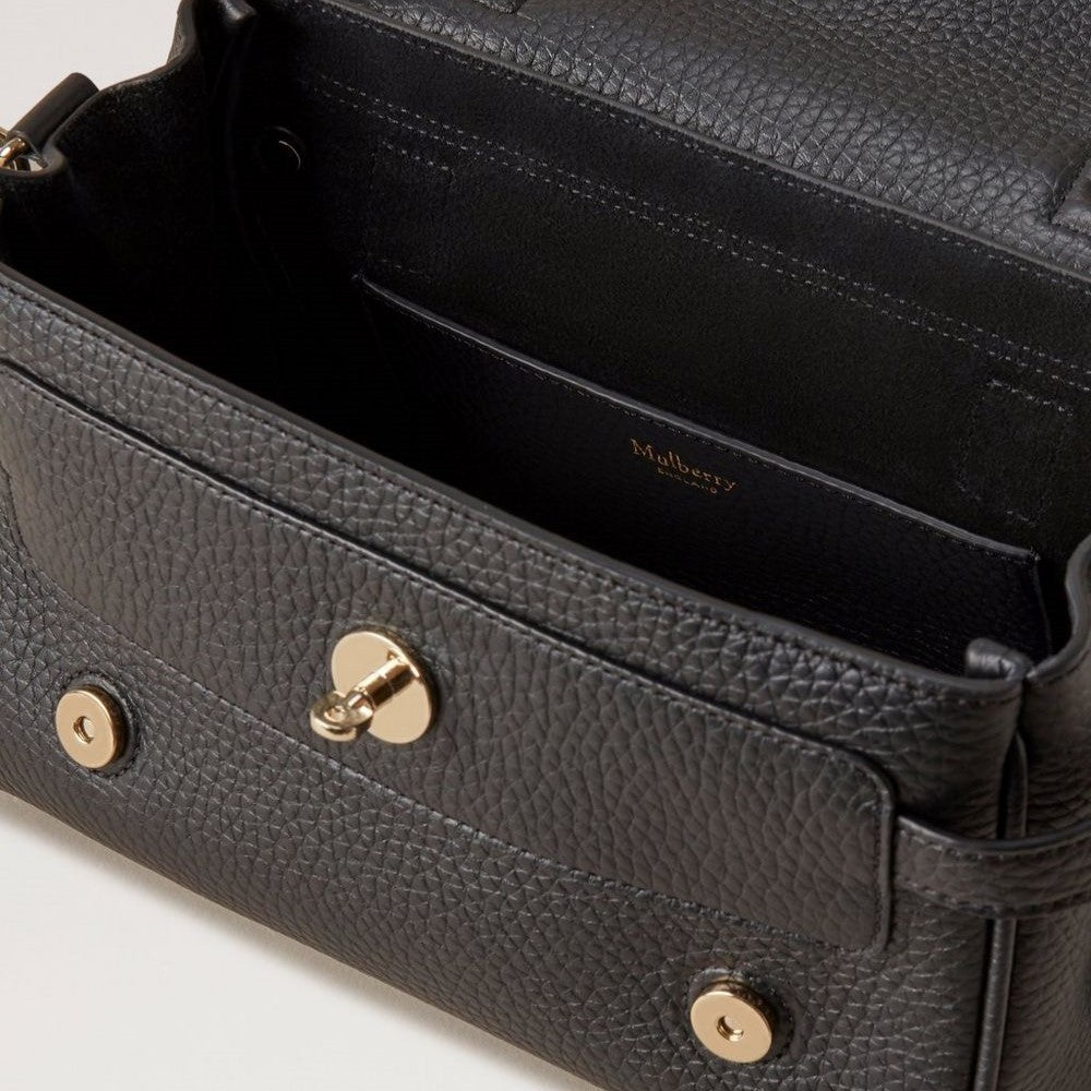 Mini Alexa in Black Handbags MULBERRY - LOLAMIR