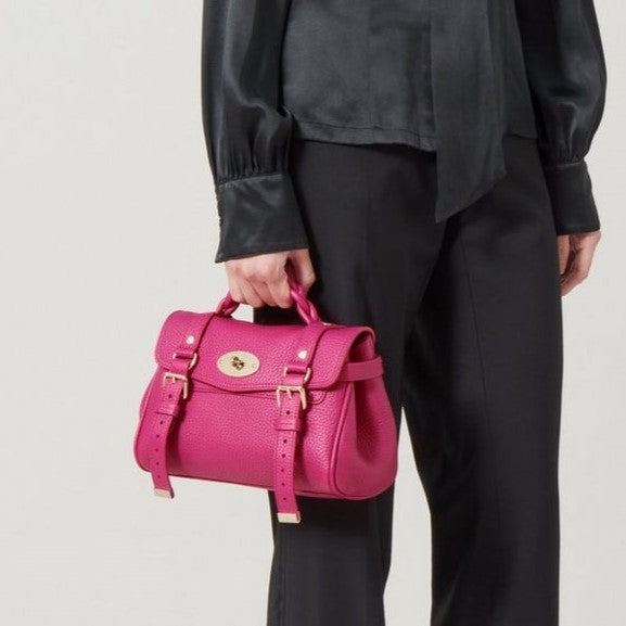 Mini Alexa in Mulberry Pink Handbags MULBERRY - LOLAMIR