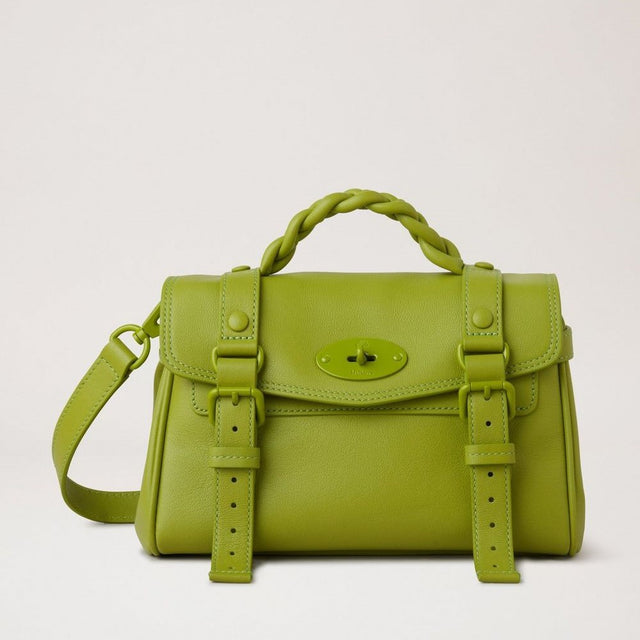 Mini Alexa in Acid Green Handbags MULBERRY - LOLAMIR