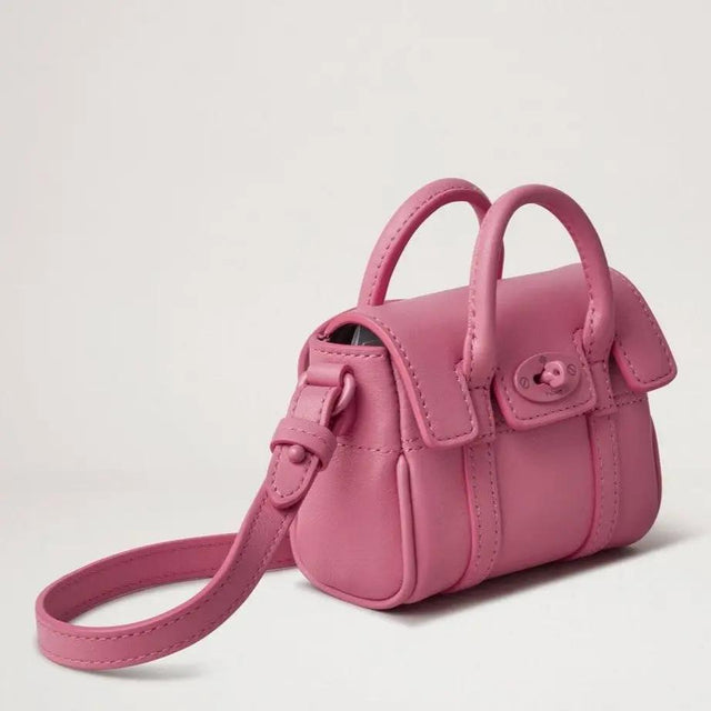 Micro Bayswater in Geranium Pink Handbags MULBERRY - LOLAMIR