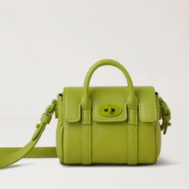 Micro Bayswater in Acid Green Handbags MULBERRY - LOLAMIR